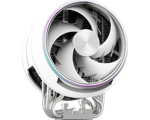 VENTILADOR CPU ZALMAN ZET5 WHITE 5Heatpipes, ZT11523CSH